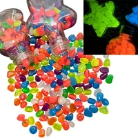 100/300/500Pcs Glow In The Dark Pebbles Resin Luminous Stones For Landscape Garden Paths Potted Plants Parks Aquarium Decoration 5