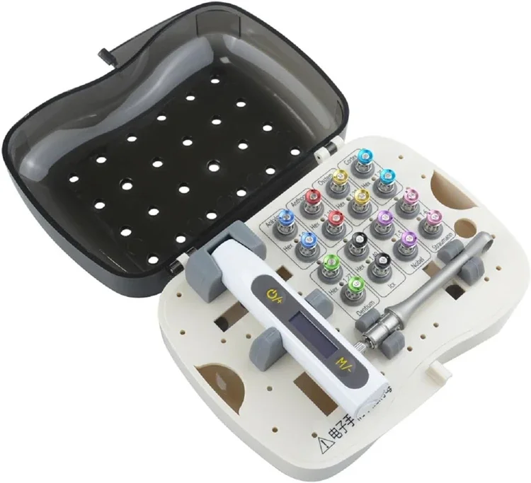 

2025/Full Medical Electric Torque Wrench Restoration Tool Torque Screwdrivers Wrench 16 Drivers