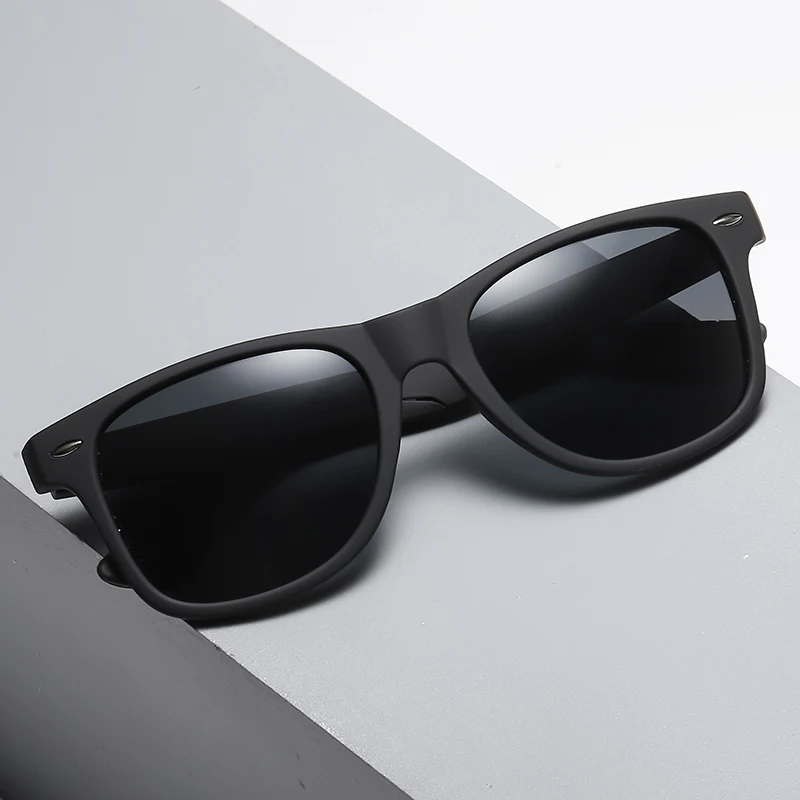 نظارات شمسية مربعة للصيد للرجال والنساء ، نظارات رياضية خارجية ، ظلال قيادة ، UV400 ، ذكور