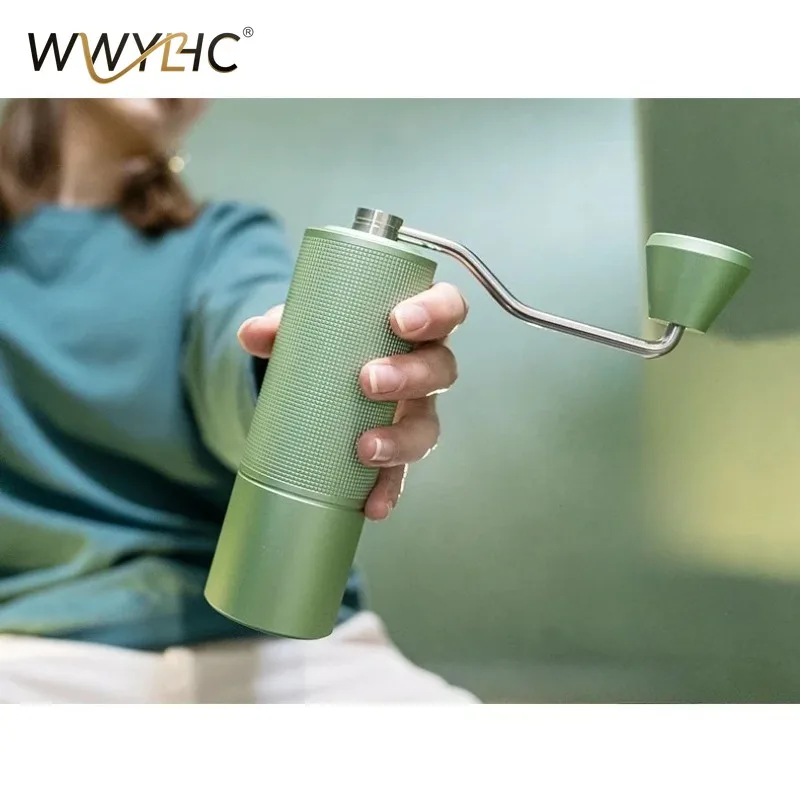 

Suitable for Upgrading C3S/C3ESP Manual Coffee Grinder with All Metal Body and Anti Slip Design Portable S2C with Internal Burrs