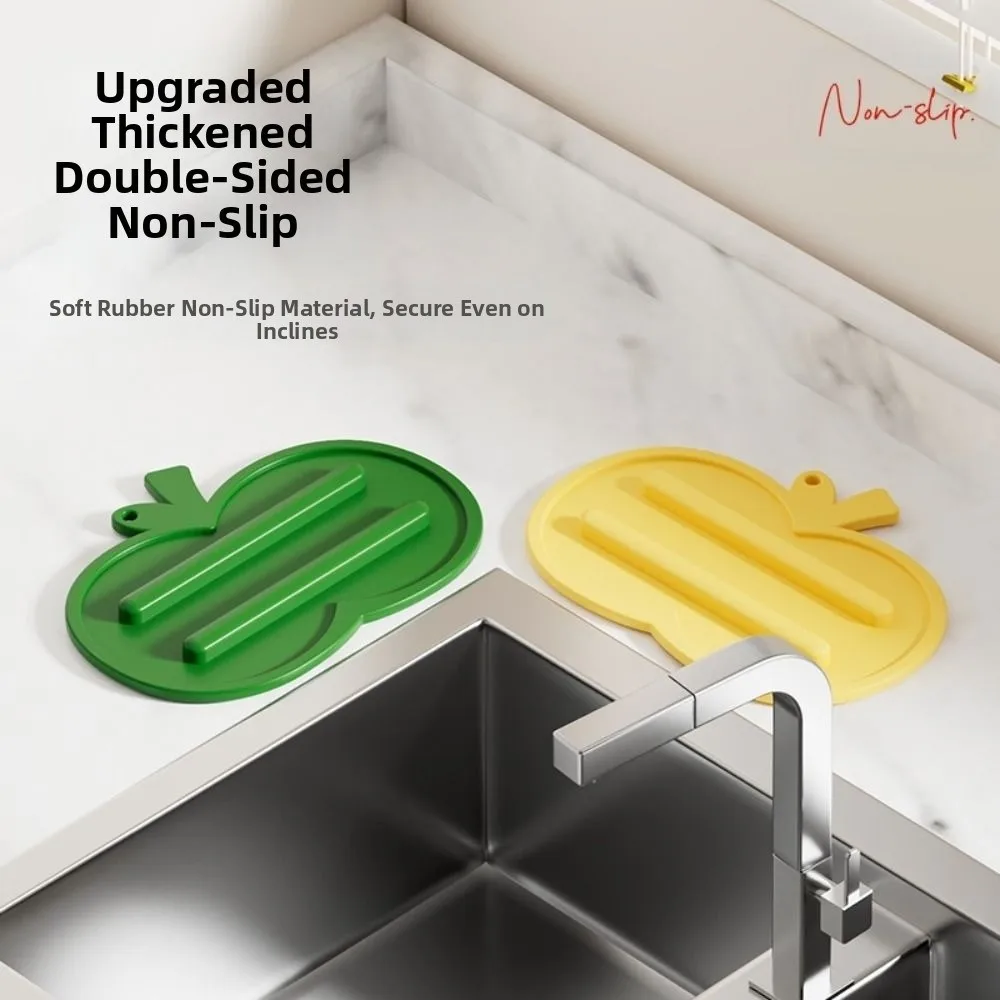 

Durable Soft Silicone Pot Lid Drain Mat Multifunctional Heat Insulation Board Holder Non-slip Mat Bathroom Kitchen Accessories
