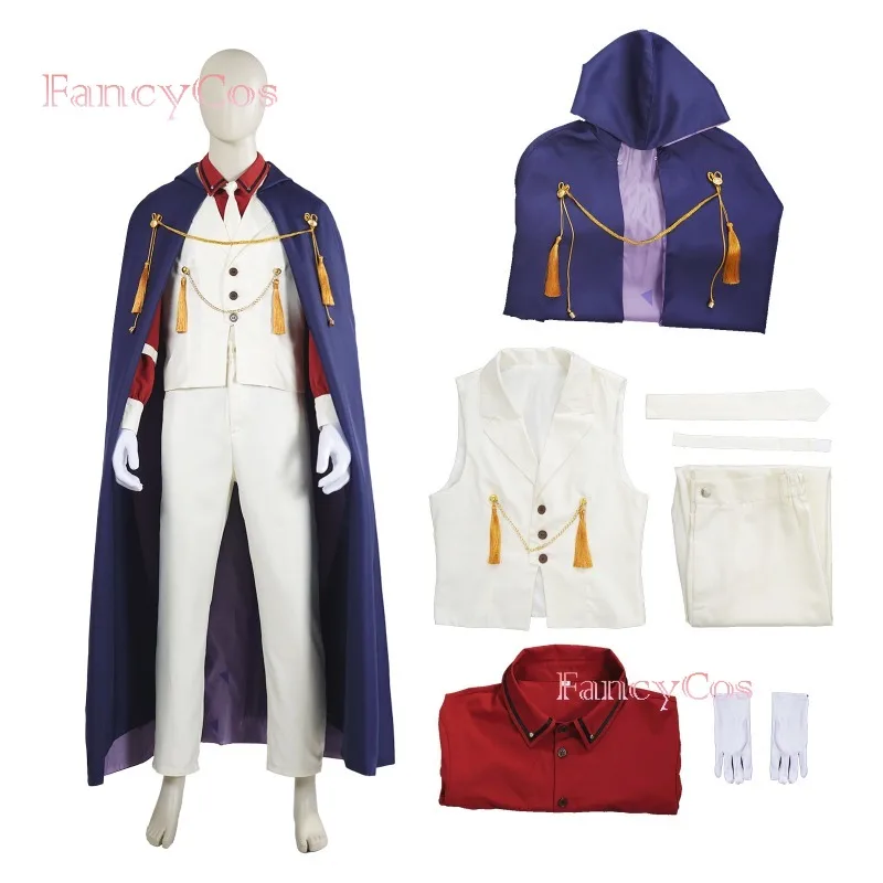 

Anime Toilet Bound Cos Hanako Kun Cosplay Aoi Akane Costume Outfit Cloak Uniform Halloween Carnival Fantasia Disguise Suit