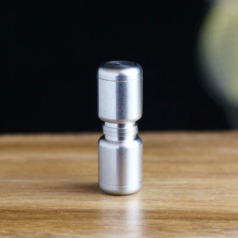 Stainless Steel Bottle Pendant With Paracord Rope Decompression Toys Edc Accessory Stress Reliever Toys For Adult Gift