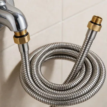 Explosion-proof Stainless Steel Shower Hose, Universal Connecting Pipe Accessory for Bathroom Water Heater & Shower Head