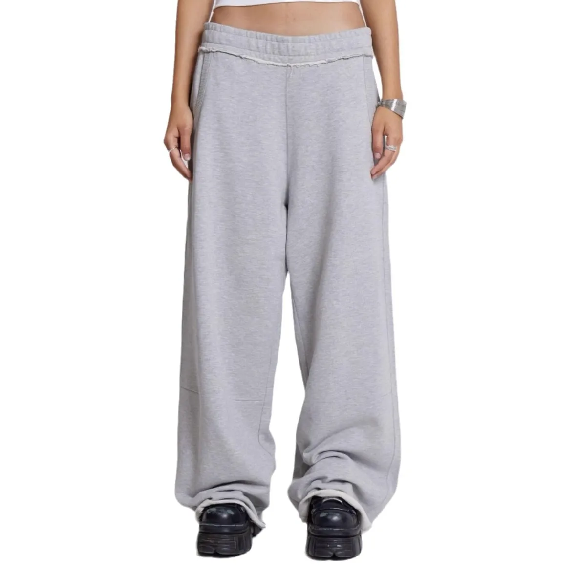 Jaded London Street Sle ey Pantaloni casual Coppia Pantaloni sportivi Cotone lungo 00% Estate 2025 Faion Streetwear