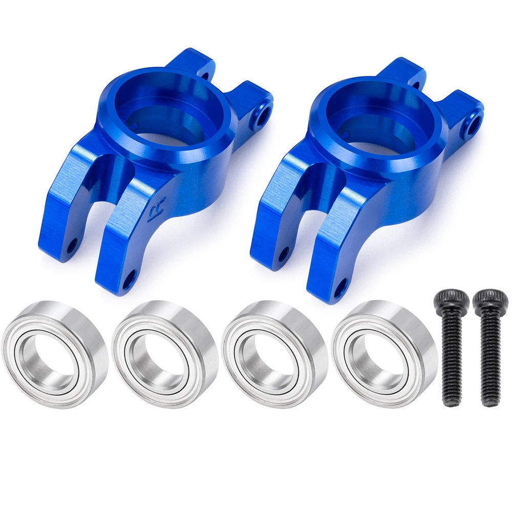 TRINOOD Aluminum Alloy Rear Steering Cup Rear Hubs with Ball Bearing For 1/18 RC Car GRANITE GROM Typhon Grom Upgraded Parts