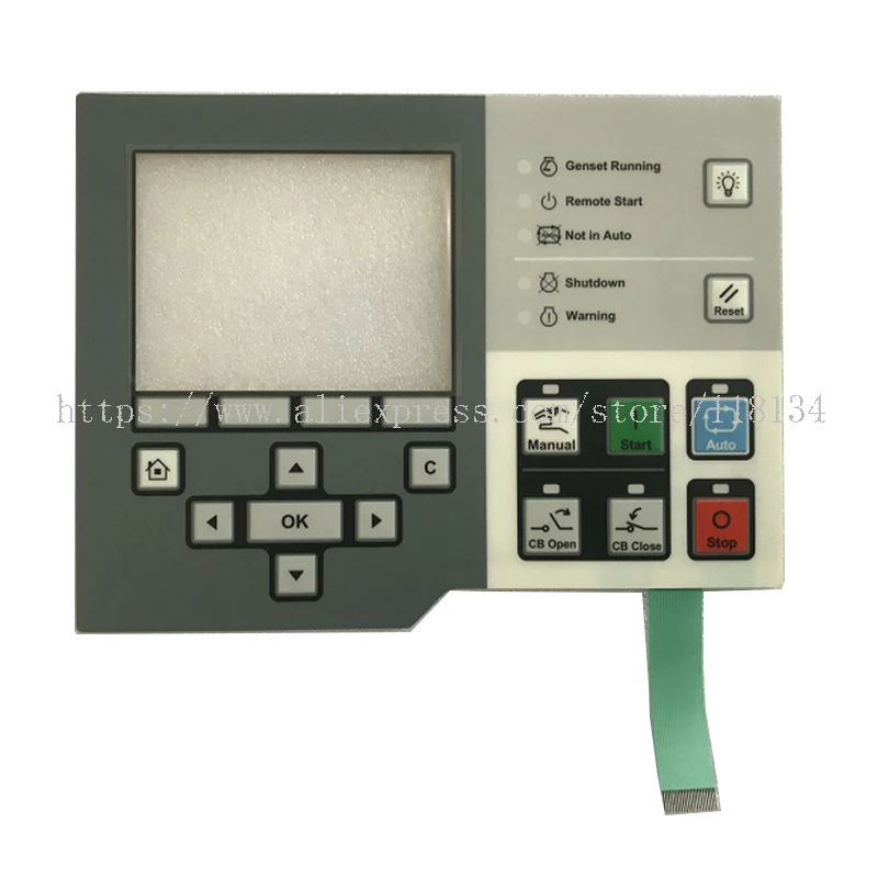 Membrane Keypad Keyboard Switch for CUMMINS PCC3300 Power Command HMI 320 PCC3.3 Number: 0300-6315-02 PN 0300631502