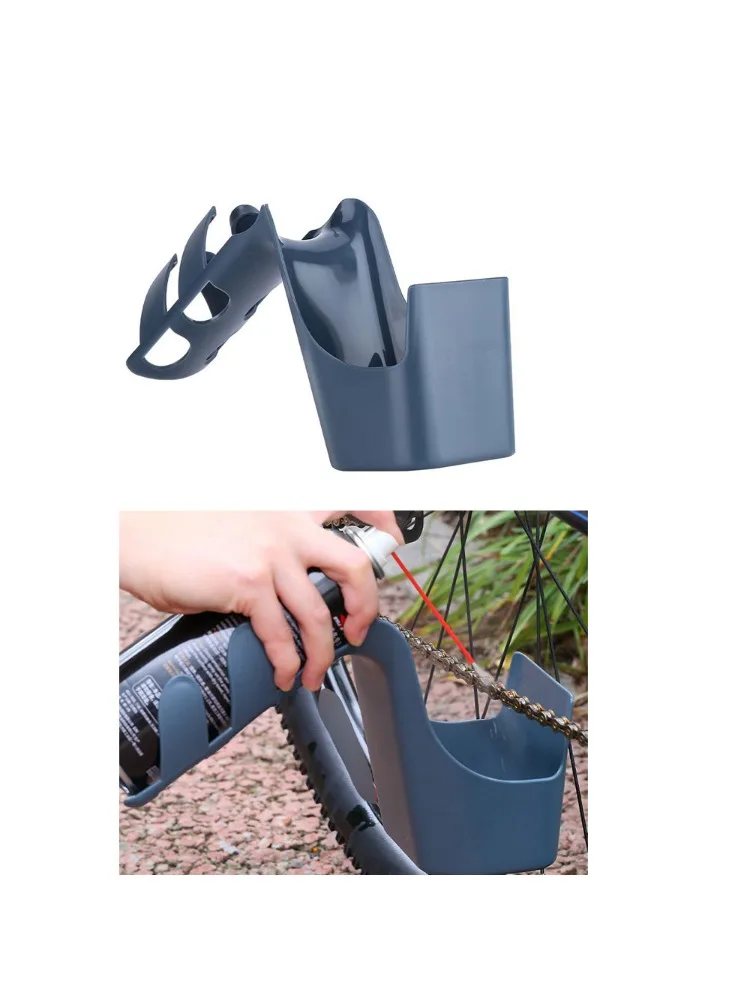 AliExpress NONE Motorcycle Bike Chain Oil Stain Storage Tool Chain Oil Anti-spray Tool Box Chain Cleaning Oil Splash-Proof Vehicle Maintenance