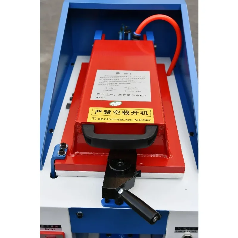 Air Bag Manual Type Single Station Shoe Sole Pressing Machine Pneumatic Sole Attaching Machine