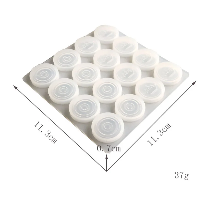 DIY Silicone Mold for Checkerboard Crystal Glue