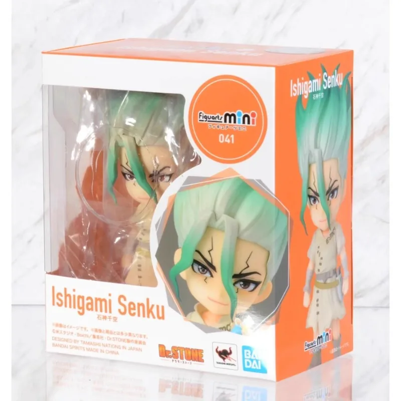 バンダイ在庫フィギュアーツミニ Dr.STONE 朝霧玄石 Ishigami Senkuu