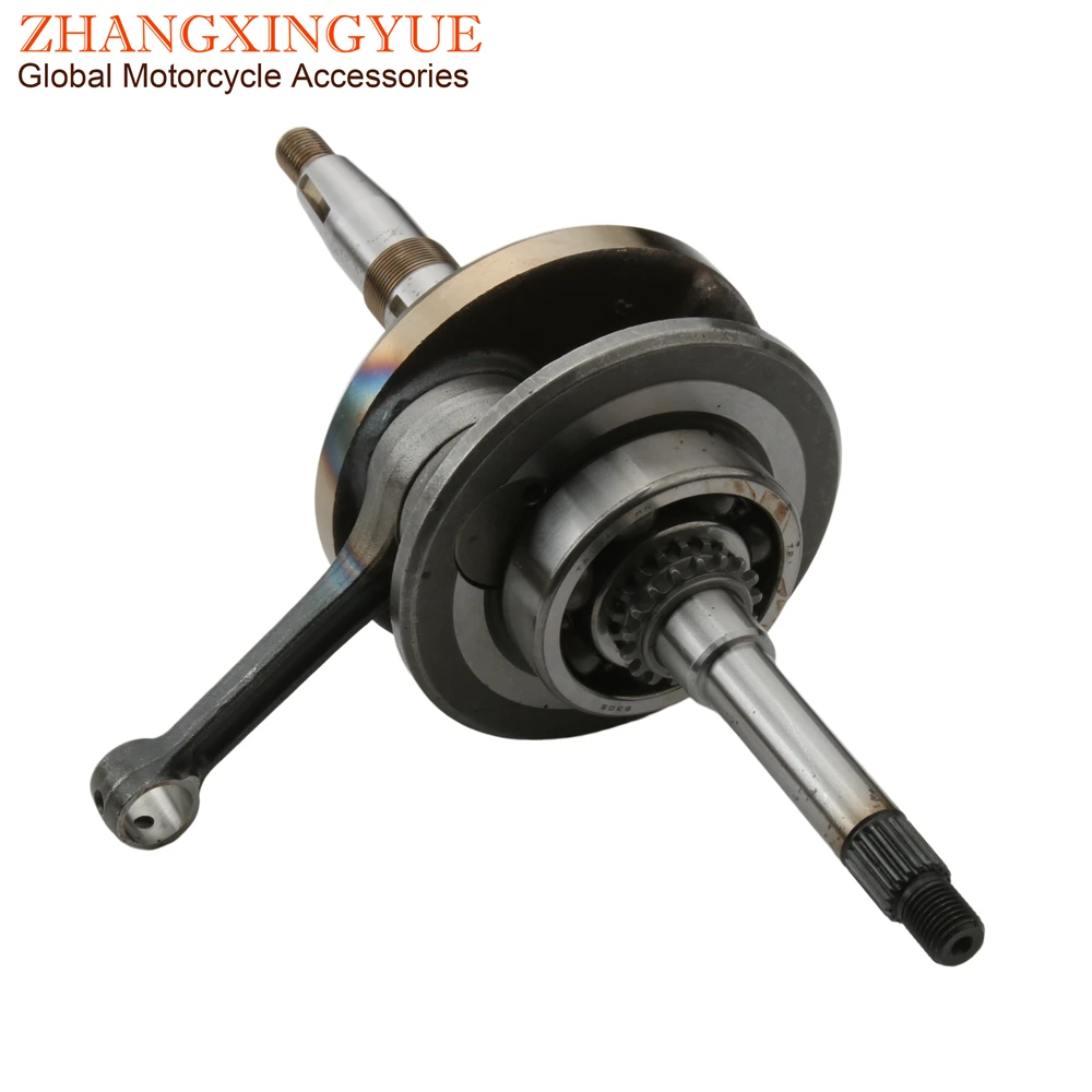 Scooter +3mm Racing Crankshaft For Kymco G3 G4 V1 V2 GP VP 125cc KDU Motorcycle Engine Parts