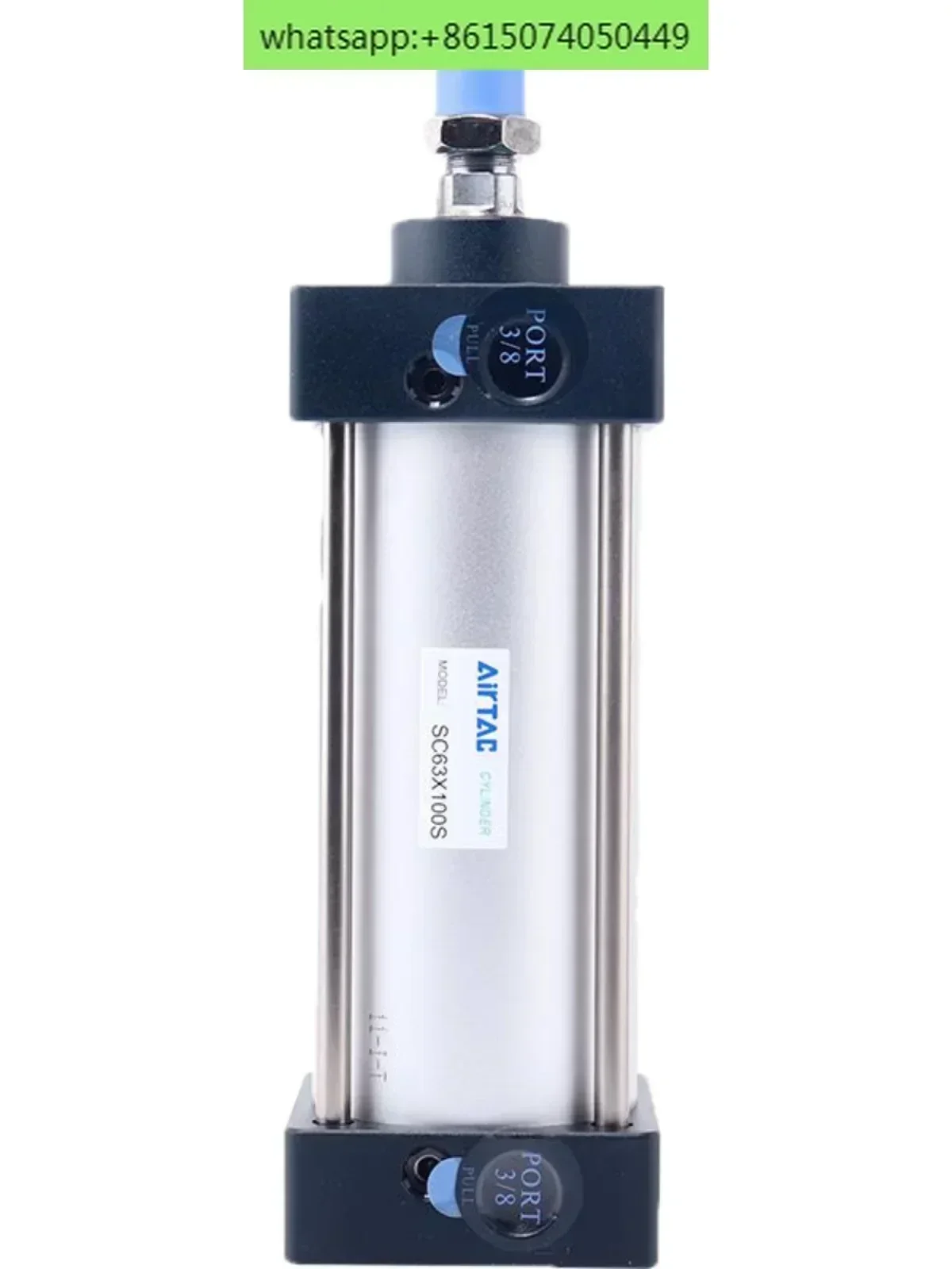 

Airtec Малый пневматический стандартный цилиндр с большой тягой SC SC32X40X50X63X80X100X125X150-S