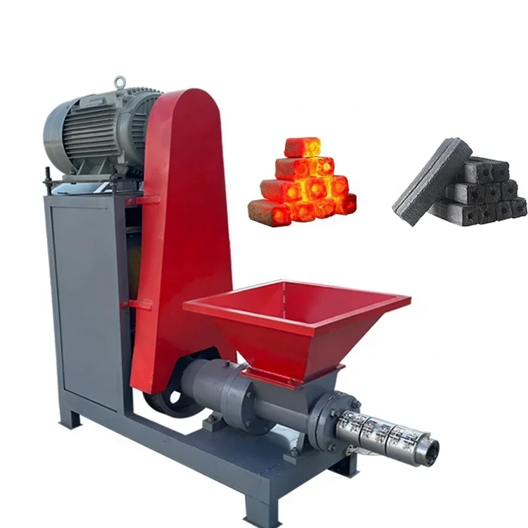 

Smokeless Olive Pomace Charcoal Briquette Making Machine