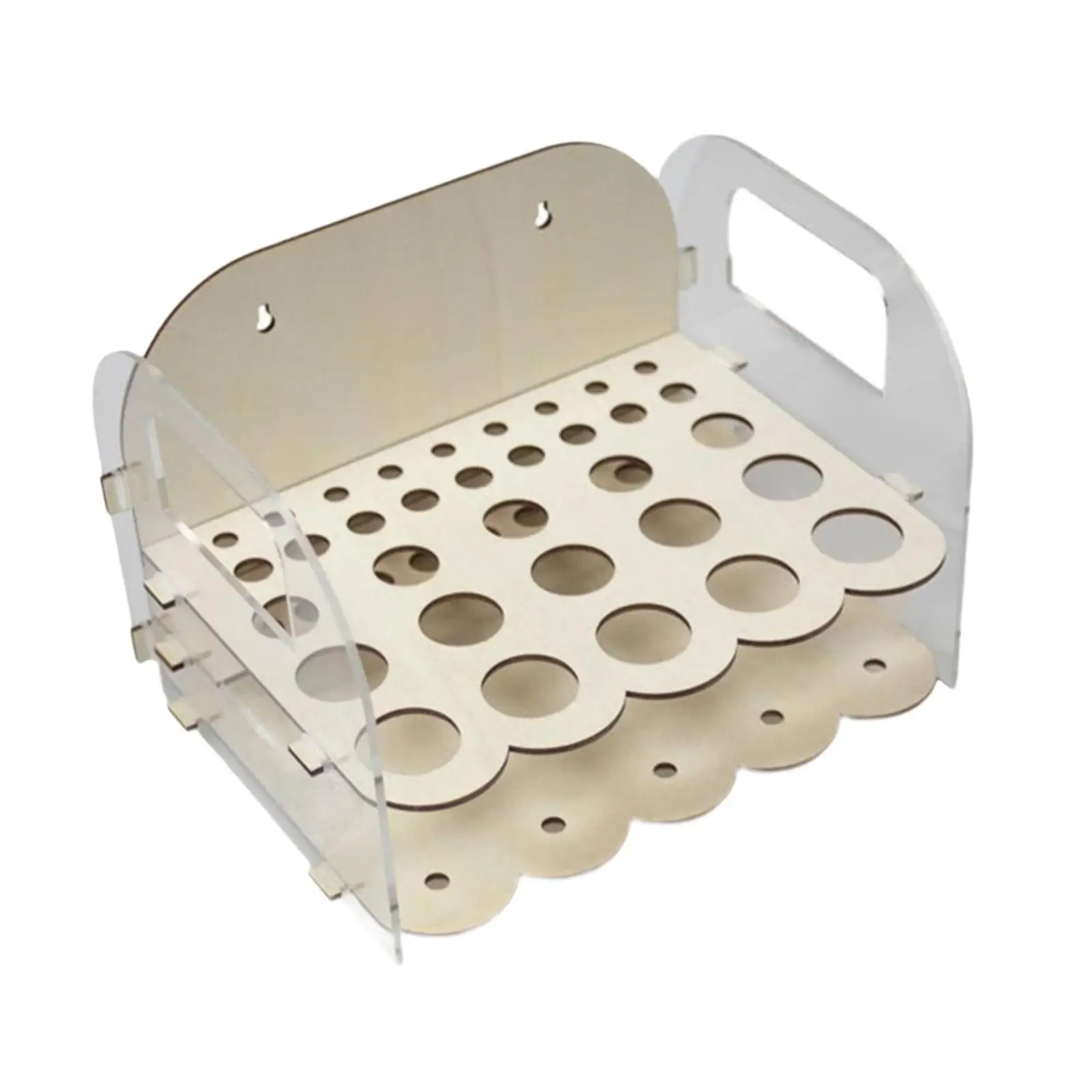 Paint Brush Holder Office Stationery Storage Holder Art Classroom Large Capacity Easy Assembly Multifunctional Paintbrush Stand