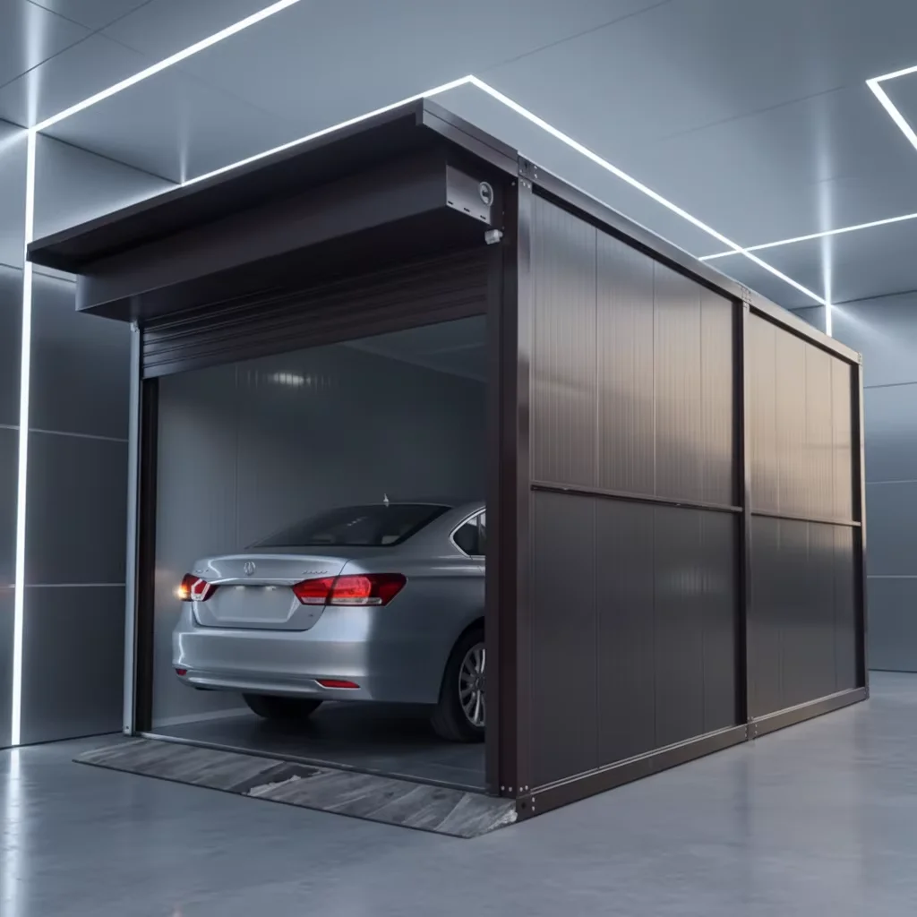 Any Size Custom Fast Assemble Pre Fabricated Carport Heavy Duty Multi Functional Mobile Garage Steel Structure Outdoor Storage B