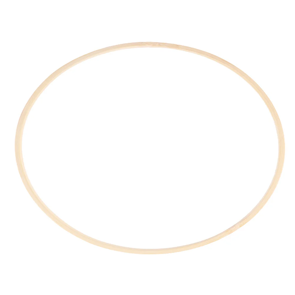 

Bamboo Circle Decoration Materials DIY Wreath Making Decorate Dream Catcher Embroidered Frame Macrame Ring Garden
