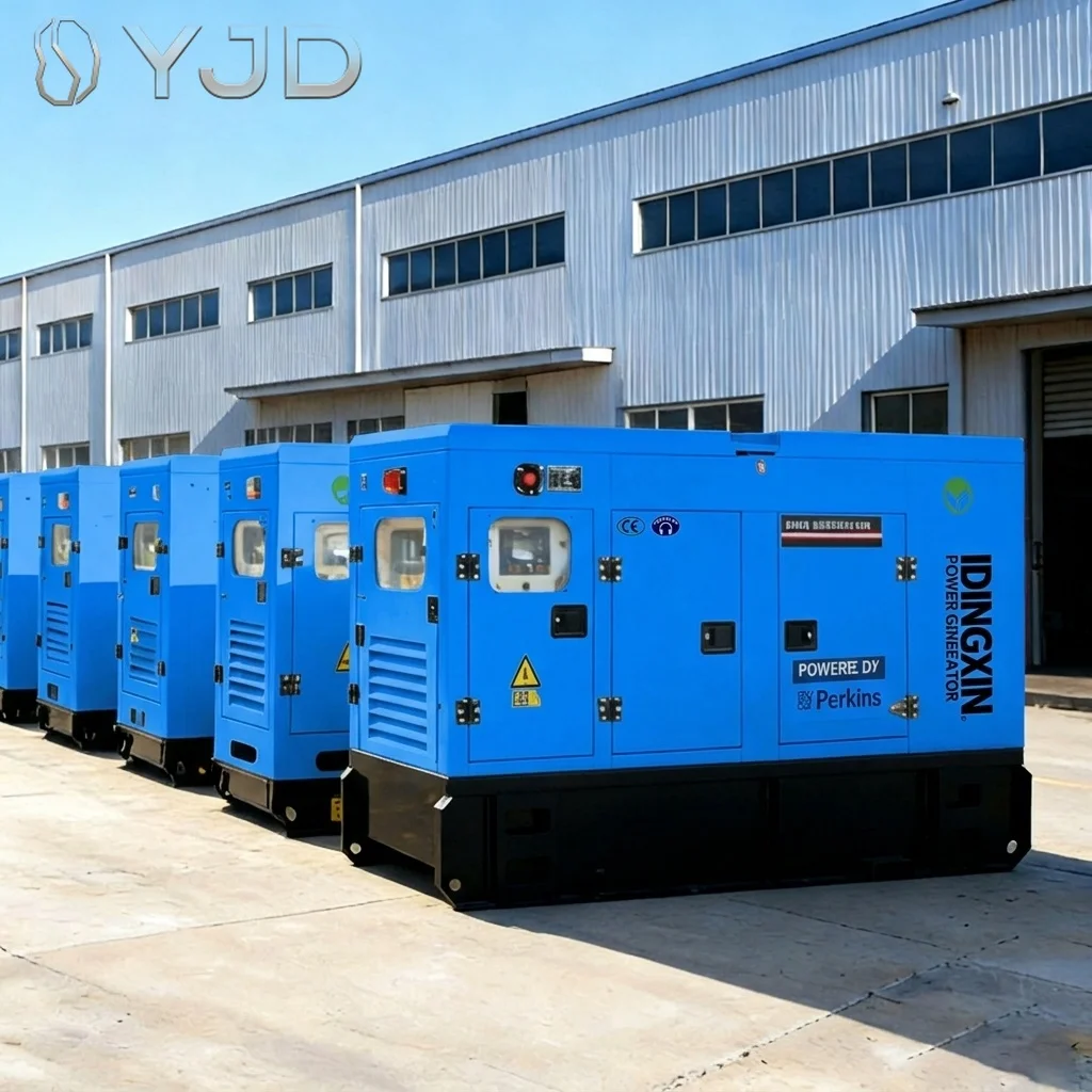 Cumm-ins Portable diesel Generator Set 30kva 50kva 100kva 125kva Silent diesel Generators
