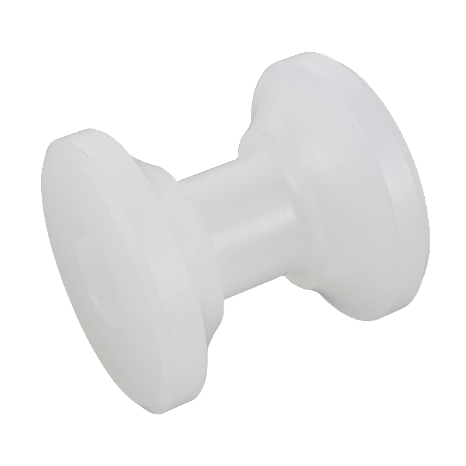 

Boat Anchor Roller White Nylon Replacement Wheel Heavy Duty Marine Pulley for Yacht Kayak Trailer Smooth Shock Resistant
