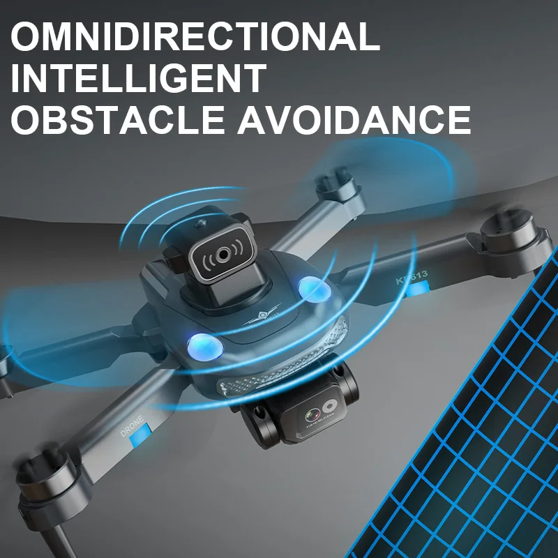 Drone RC professionnel KF613 avec caméra HD 4K, moteur sans balais, quadricoptère, 5G, WiFi, GPS, évitement d'obstacles, cardan FPV, nouveau, 2024