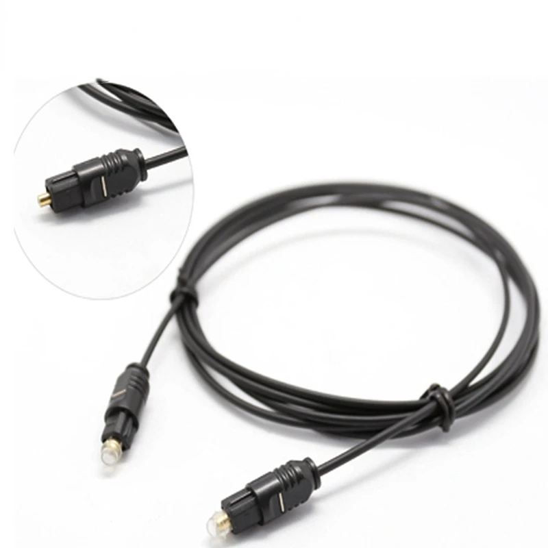 

1PC Digital Optical Audio Cable Toslink Gold Plated 1m 15m 2m 3/5m 10m 15m 20m SPDIF MD DVD Gold Plated Cable