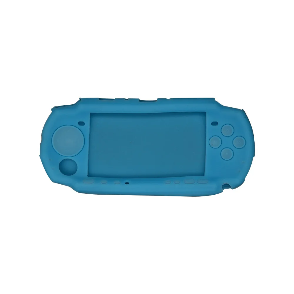 Silicone Case Soft Cover Replacmeent Console Package Dust Jacket for PSP 2000/3000 Protective Accessories 5 Colors Available