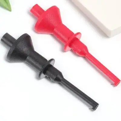 

2pcs Testing Hook Clip Lightweight Multimeter Test Probes For Ic Phone Repair Piercing Probe Clips 4Mm Plug-In Tool Test Lead