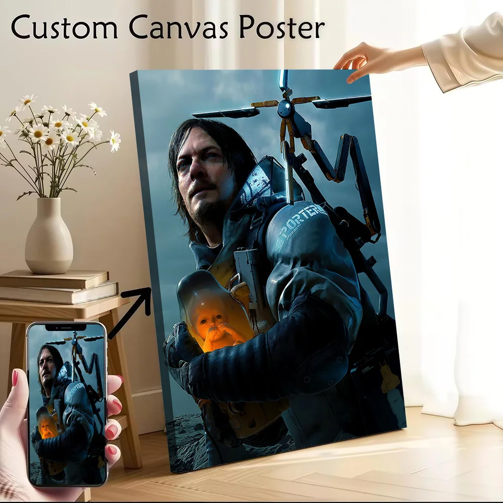 Sam Porter Bridges With BB Canvas Poster Customizable Printed Canvas Painting Wall Art for Fans Decorative Picture Room Decor