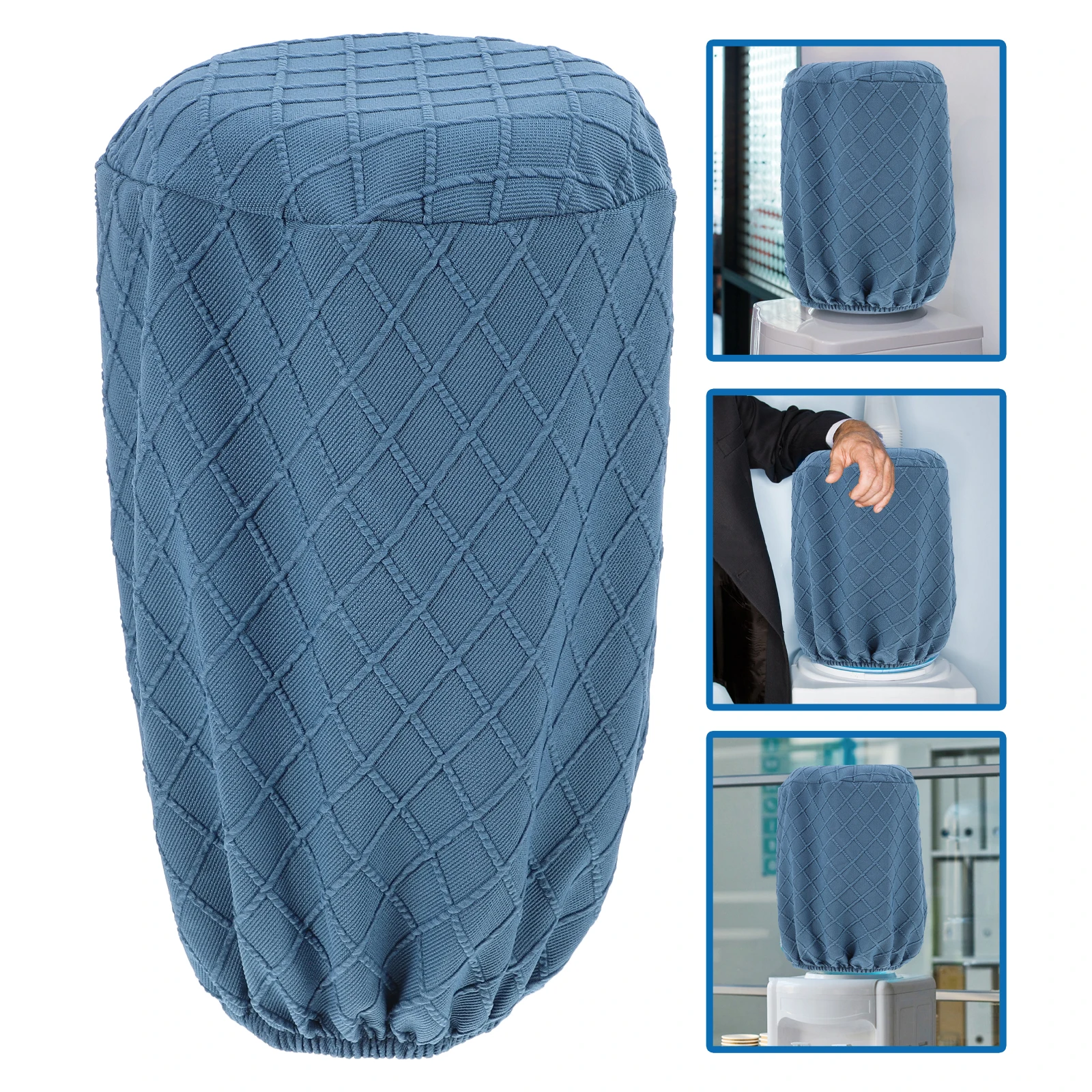 Water Dispenser Cover Reusable Fabric Gallon Water Jug Protector Elastic Edge Easy Install Practical Dust Cover For