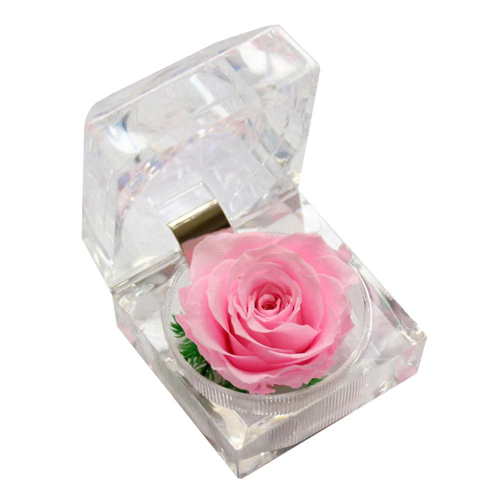 

Preserved Flower Gift Box Decorations Romantic Anniversary Presents for Girlfriend Home Office Accessories Never Withered Rose