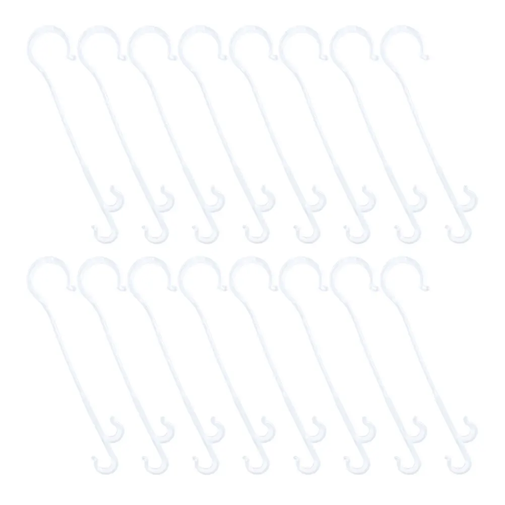 

850pcs Plant Clips Climbing Hooks Tomato Supports Plastic Garden Truss Hooks For Cucumbers Beans Eggplants Reusable Planting