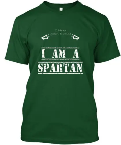 

I Am A Spartan T-Shirt Made in the USA Size S to 5XL