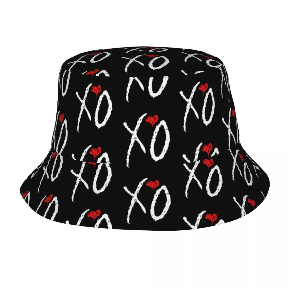 The Weeknd Logo Bucket Hats Summer Beach Vacation Getaway Rock Punk Music Fishing Fisherman Hat for Camping Men Women Bob Hat