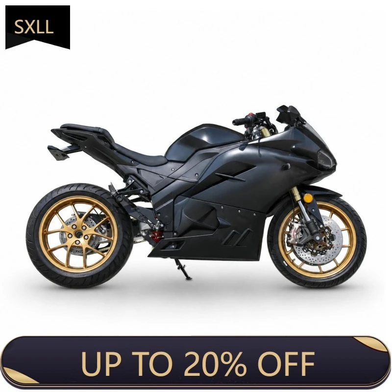 SXLL Panigale Style High Speed Electric Sport Motorcycle with Single Sided Swingarm