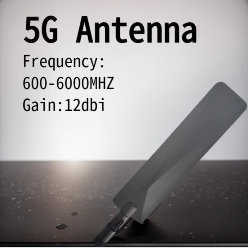 

Антенна GWS 5G с высоким коэффициентом усиления 12dbi 600-6000 МГц SMA штекер для базовой станции маршрутизатора 5G для huawei tplink DTU Gateway Repeater PTV