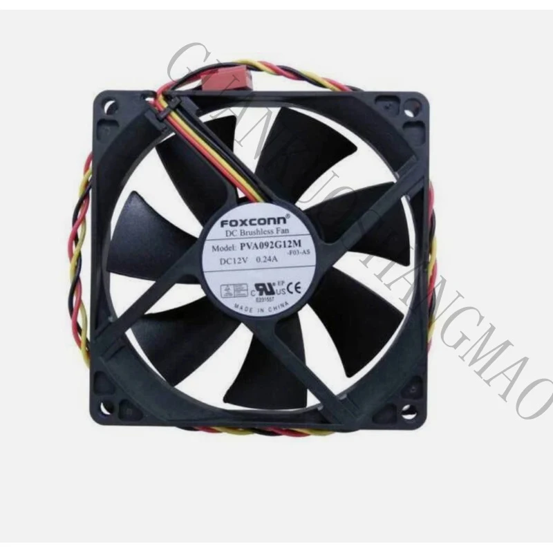 HJY OnePVA092G12M 90*90*25MM 12V 0.24A 3-pin cooling fan