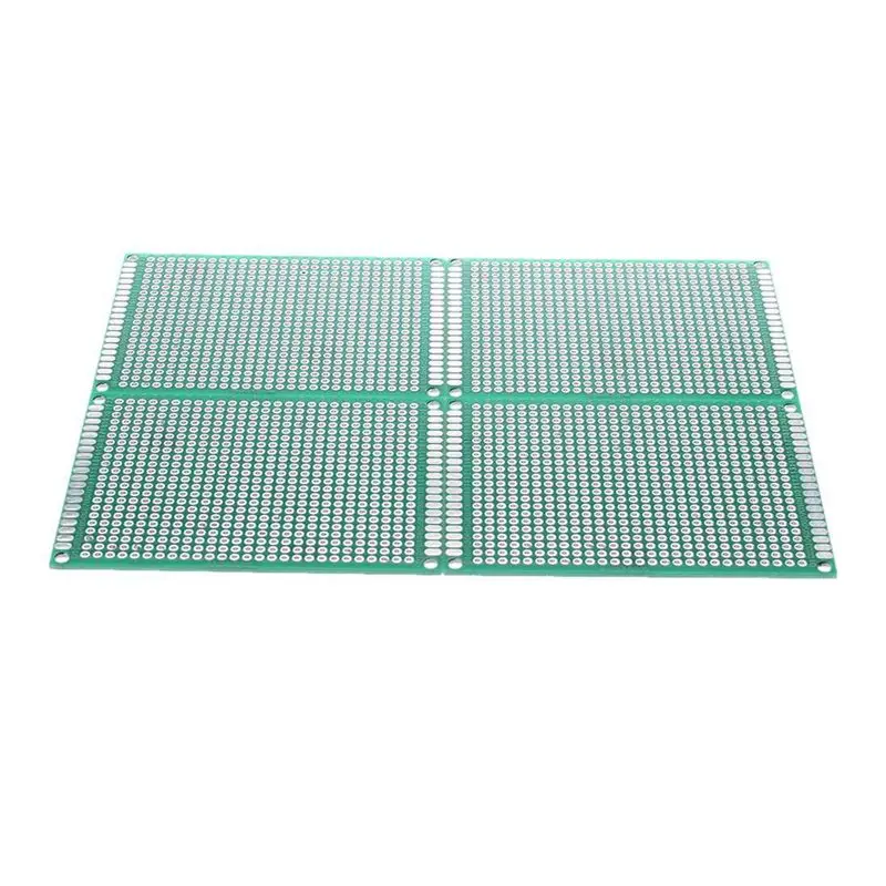 2 Sets Of 4 Pieces Double-Side Prototype FR-4 PCB Stripboard Universal Printed Circuit Board 6 X 8Cm Size-A20R
