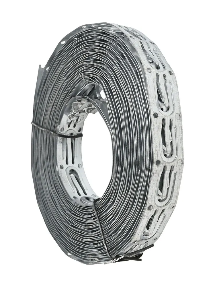 For Heating Cable Installation Galvanized Steel Clips Floor Heating Straps Home Heating System 0.32mm Thickness