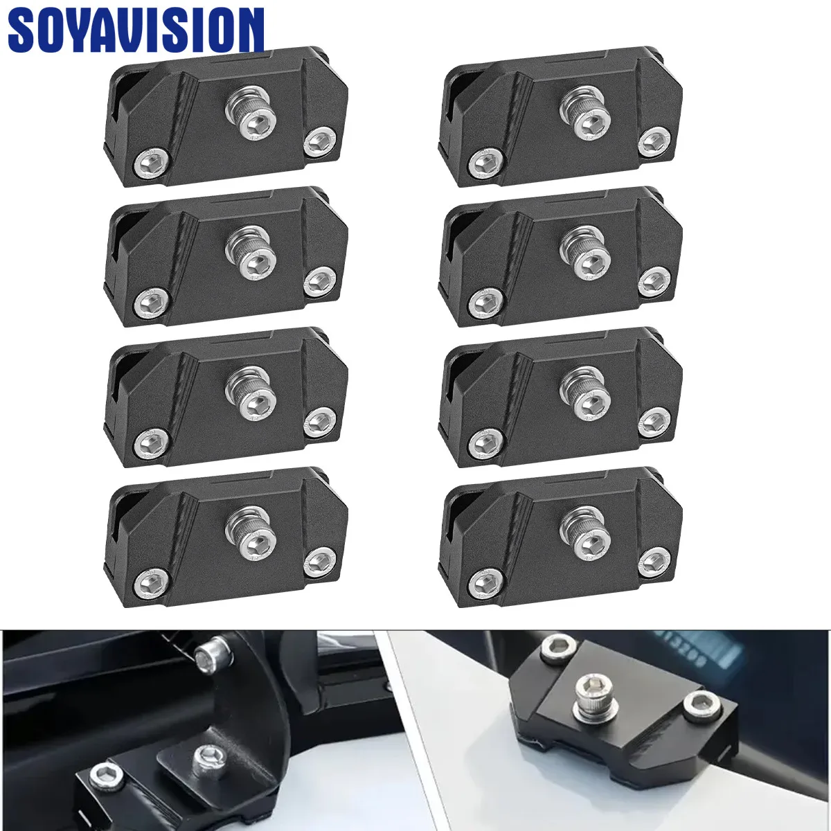 Led Arbeit Lichter Halterung Auto Haube Montage Halter Licht Arbeit Bar Led Halterung Klemme für Lkw Auto Offroad SUV 4X4 Autos Universal