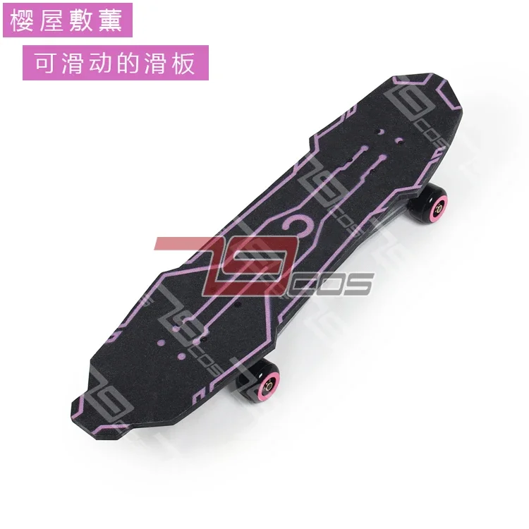 Anime SK8 The Infinity Cherry Blossom Skateboard Cosplay Replica Prop Decoration Restore Character Accessories