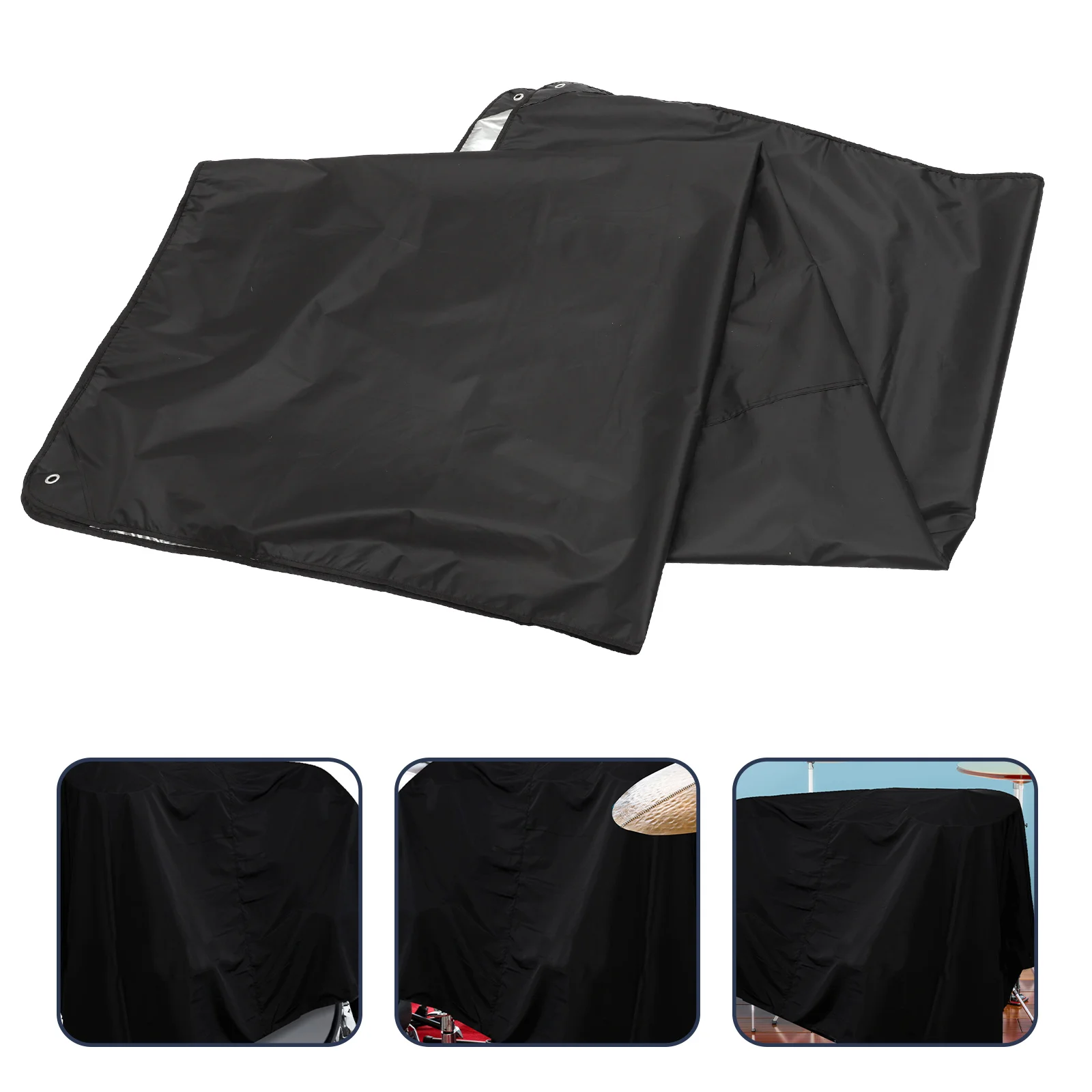 

Premium Drum Set Cover Waterproof Thickened Polyester Material Storage Bag Dirt Resistant Protector For Large Musical