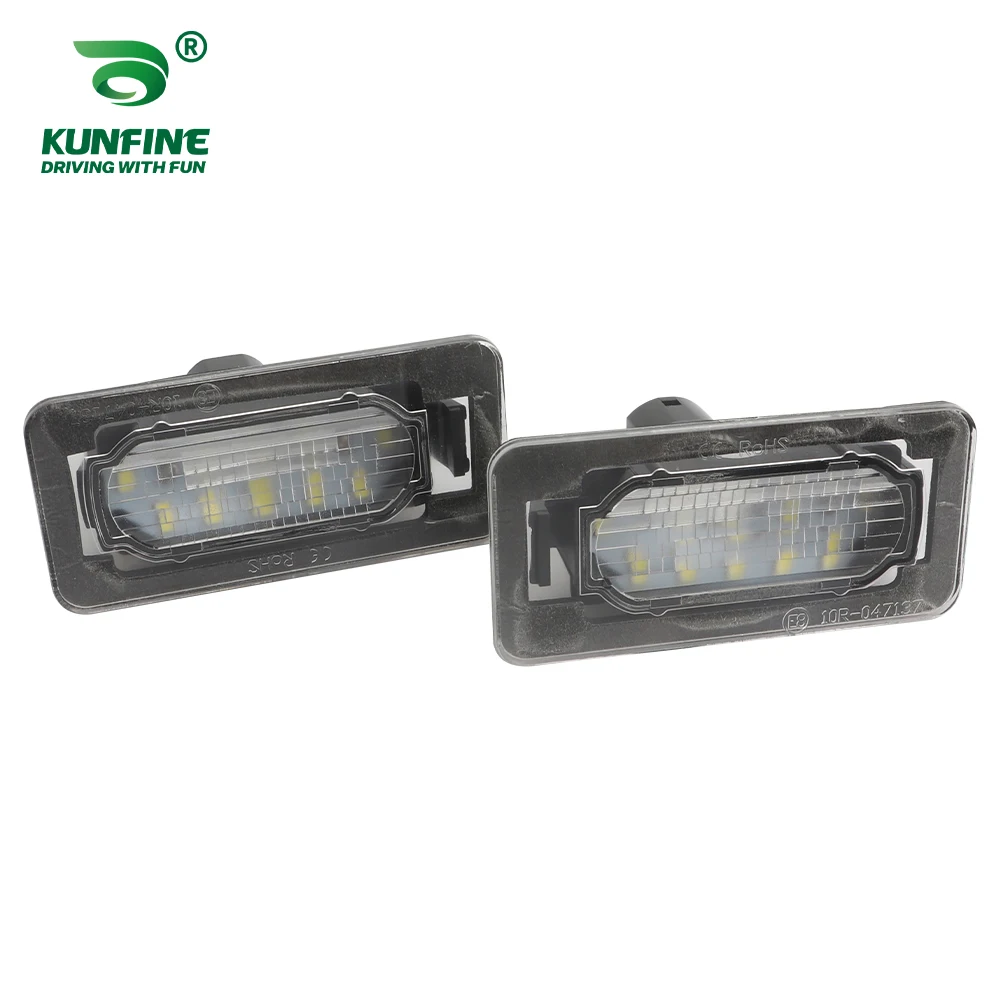 2PCs Car LED Number License Plate Light LED License Lamp For Toyota Corolla 2014 2015 2016 2017 2018 2019 2020 view 3
