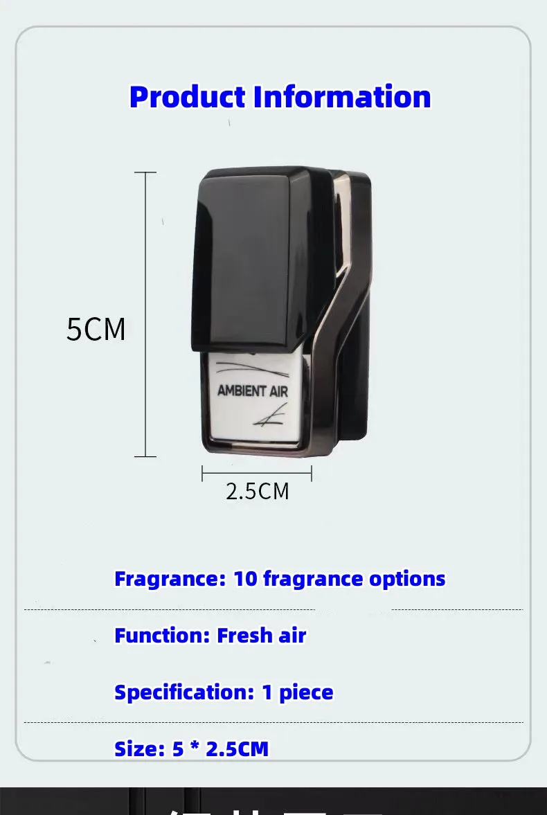 10 Fragrances FOR BMW New 5 Series 7 Series X3X4 Suitable for Original Car Fragrance System Aroma Car Balm G12 G30 G38 G12 G08 G