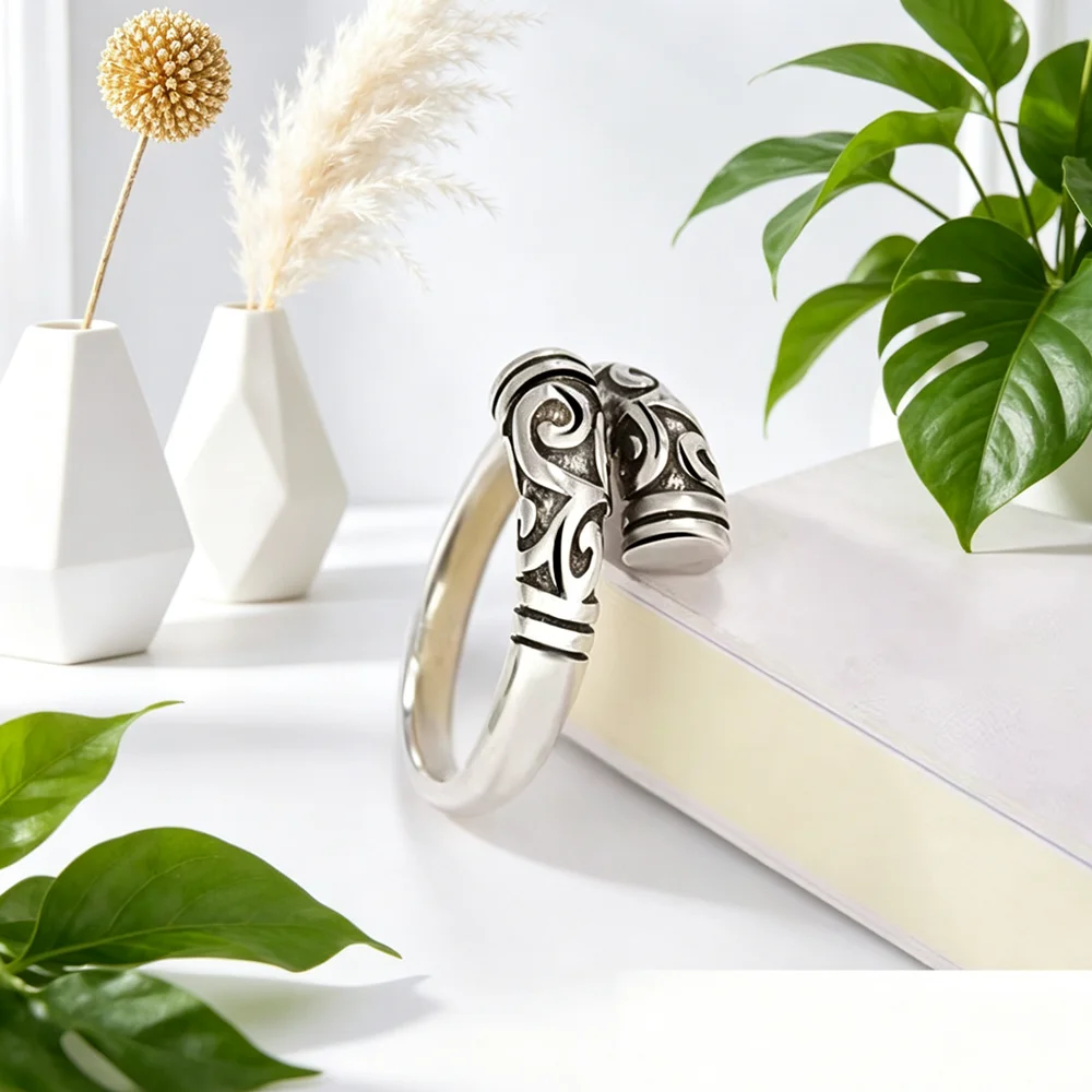 Vintage Fashion Wholesale - Cincin Perak Sterling 925 Vintage yang