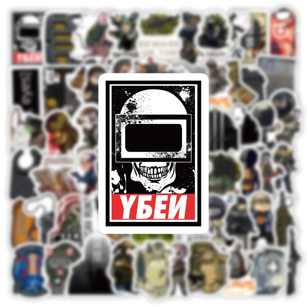 10/30/50/100PCS Escape From Tarkov Stickers Cartoon Game Sitkcer Luggage Laptop Phone Guitar Car Bike Skateboard Waterproof Toy