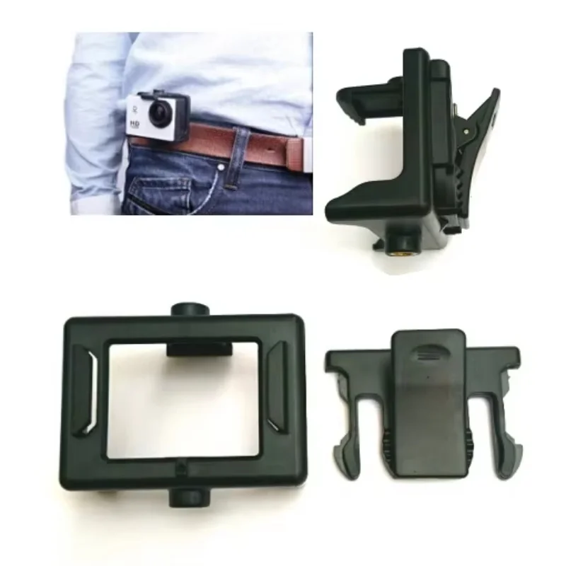 Clownfish Protective Frame Border Case Quick Clip dla SJCAM SJ4000 Air Sj5000 Sj9000 C30 EKEN H9 H9R H8R H5S Akcesoria do kamer