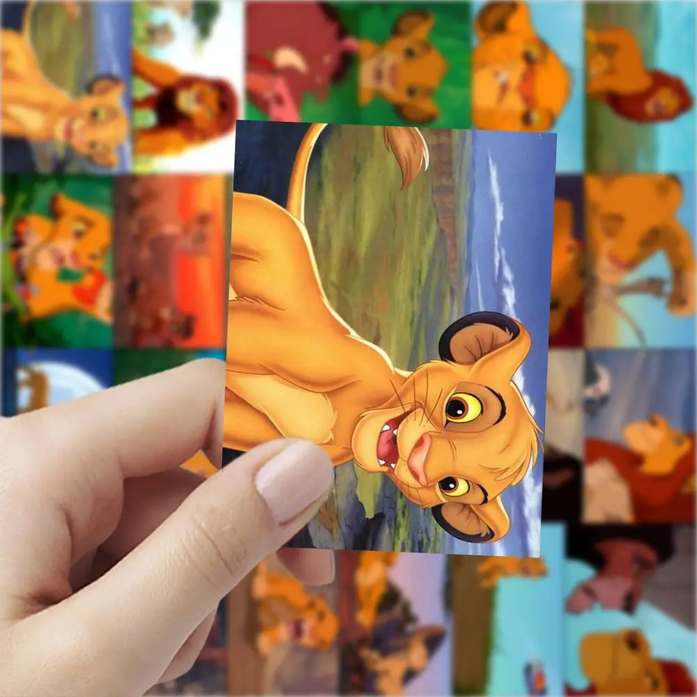 10/30/60PCS Disney Cartoon Simba: The King Lion Sticker DIY Phone Laptop Luggage Skateboard Graffiti Decals Fun for Kid Gift