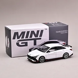 MINIGT 1/64 Hyundai Elantra series Alloy car model toy ornament