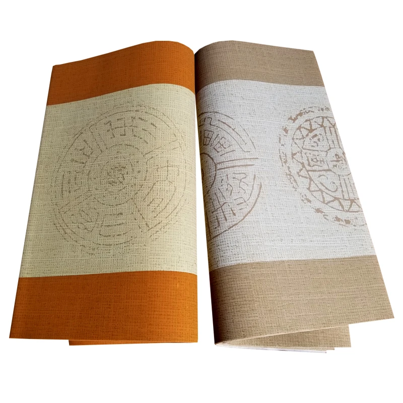 

Retro Rice Paper Calligrapgy Couplets Burlap Texture Xuan Paper Calligraphy Brush Pen Creation 34*138 Cm Chinese Couplets Papier