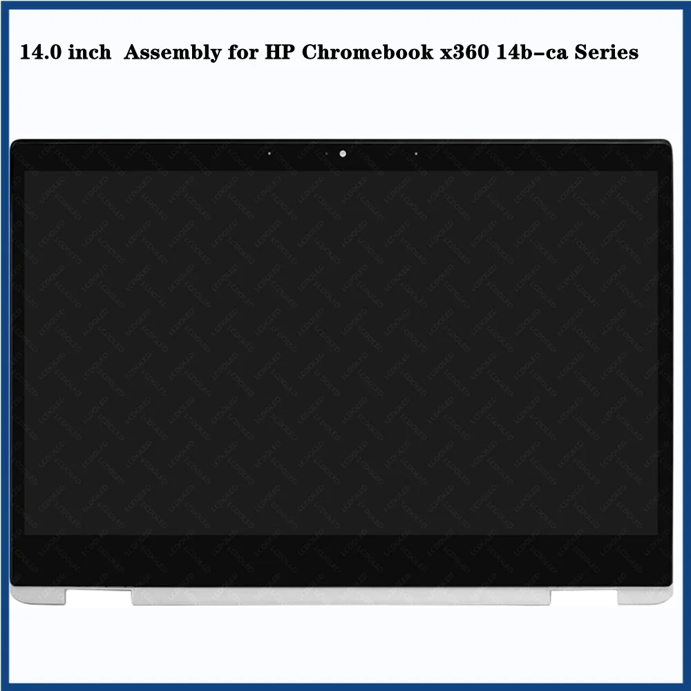 for HP Chromebook x360 14b-ca Series14b-ca0013dx 14.0 inch LCD Display Touch Screen Digitizer Assembly FHD 1920x1080